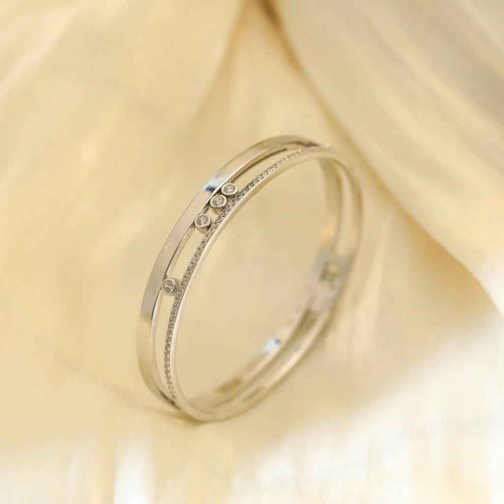 [Lumi]Move Romane Diamond Bangle Bracelet
