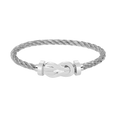 [Lumi Jewels]CHANCE LARGE 8 FIGURE BUCKLE NO DIAMOND BRACELET SILVER