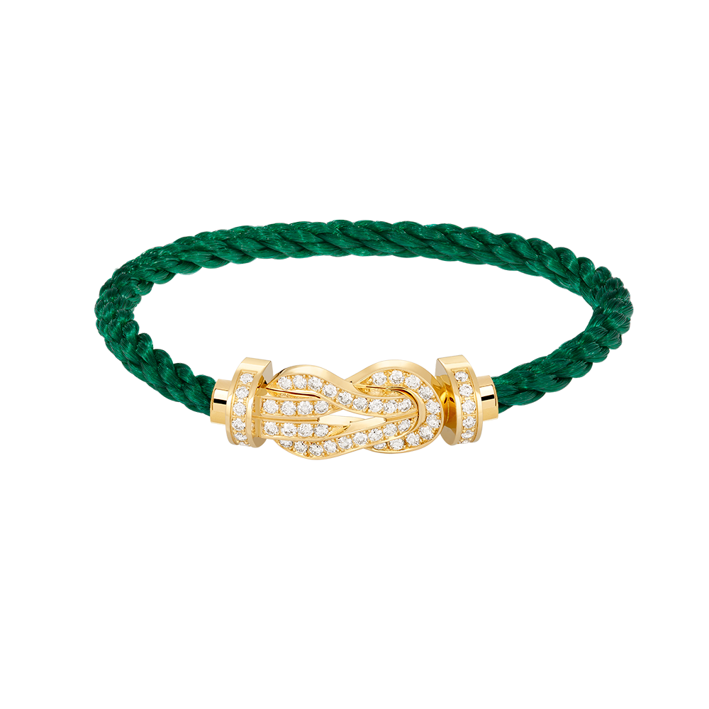 [Lumi Jewels]CHANCE LARGE 8 FIGURE BUCKLE FULLDIAMOND BRACELET GOLD