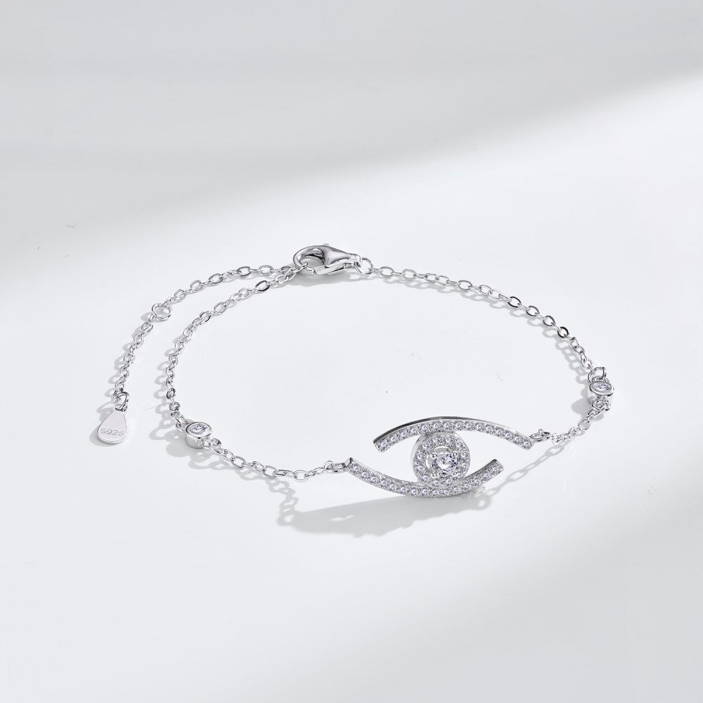 [Lumi Jewels]Lucky Eye Pave-Set Diamond Bracelet