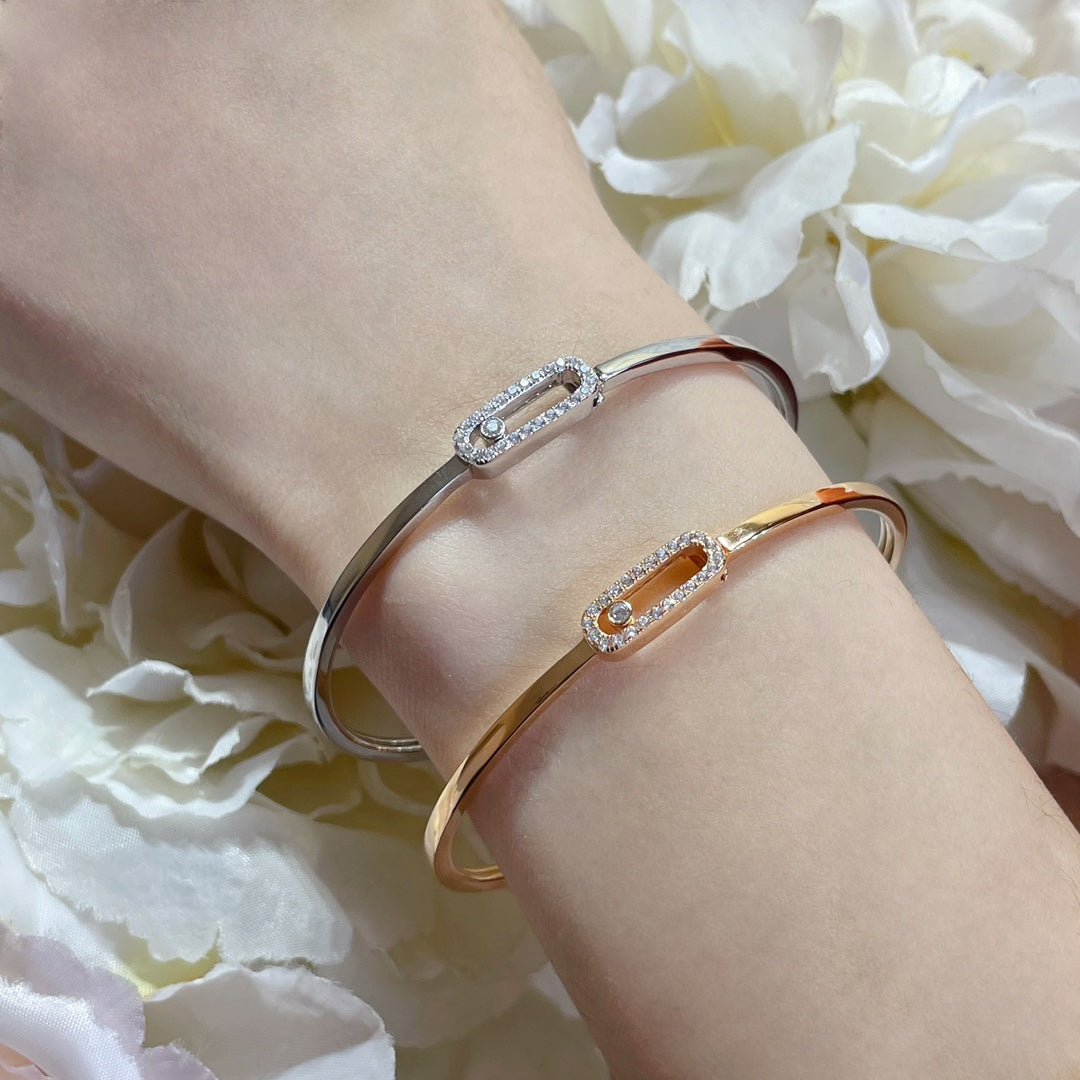 [Lumi Jewels]Move Uno pav¨¦ flex bangle medium