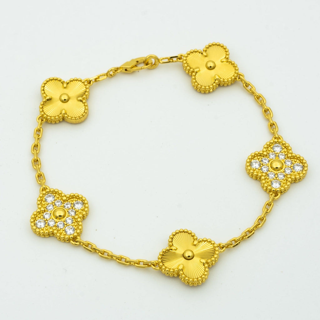 [Lumi Jewels] CLOVER 5 MOTIF LASER BRACELET COLLECTION