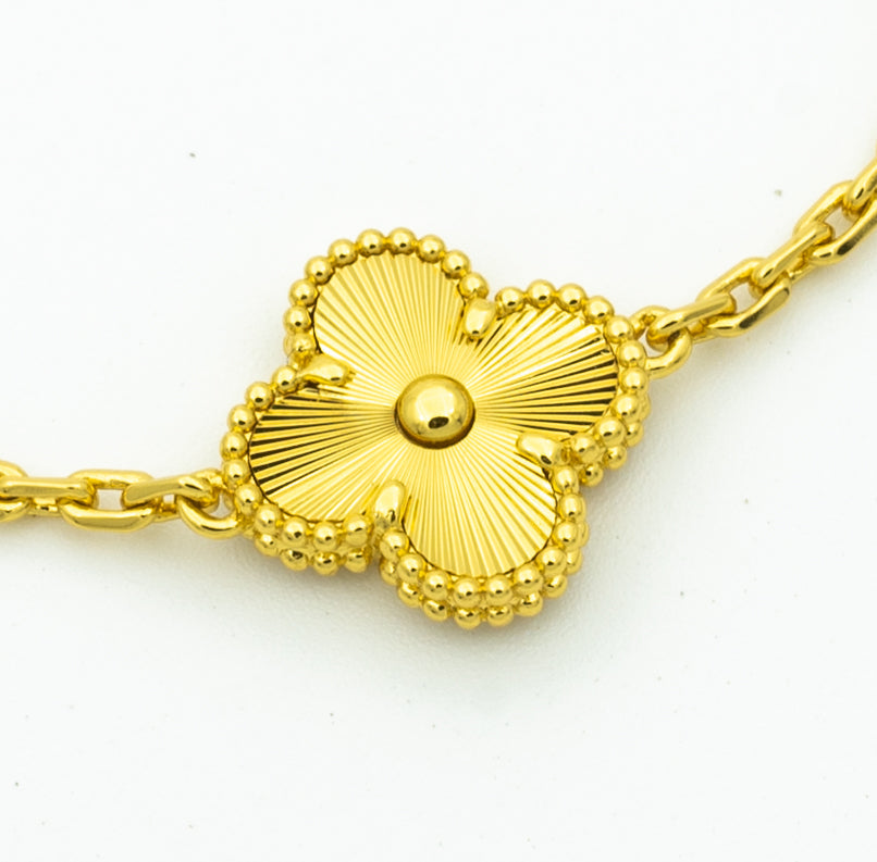 [Lumi Jewels] CLOVER 5 MOTIF LASER BRACELET COLLECTION