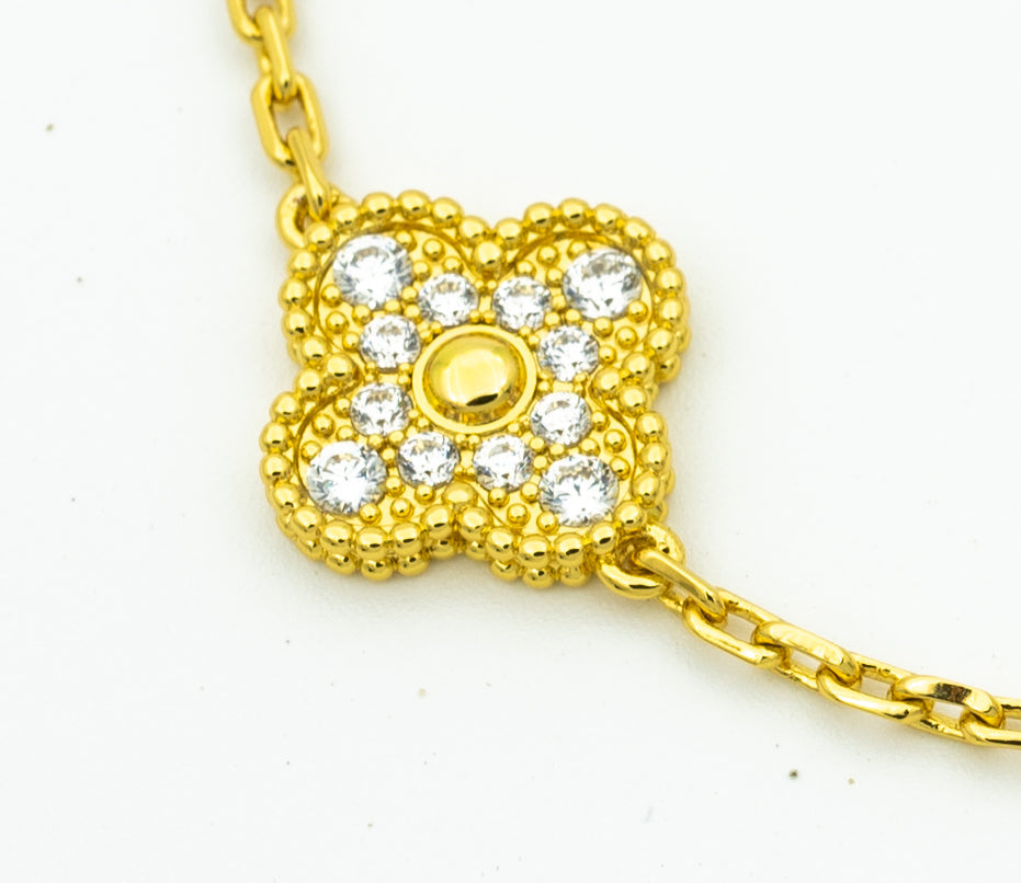 [Lumi Jewels] CLOVER 5 MOTIF LASER BRACELET COLLECTION