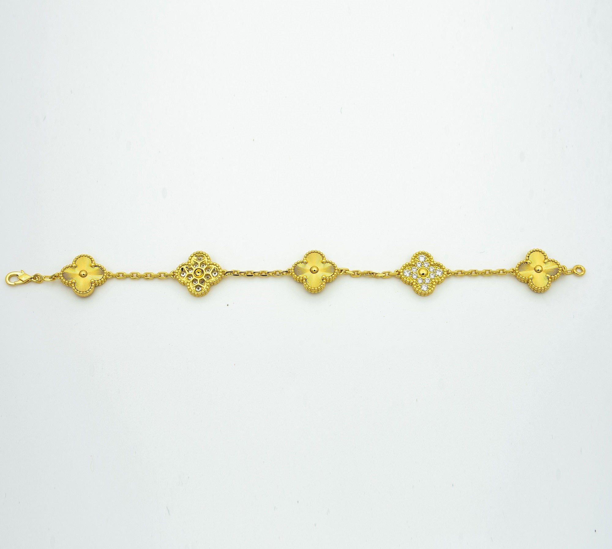 [Lumi Jewels] CLOVER 5 MOTIF LASER BRACELET COLLECTION