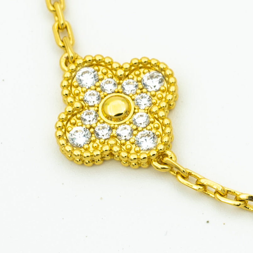 [Lumi Jewels] CLOVER 5 MOTIF LASER BRACELET COLLECTION
