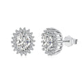 [Lumi Jewels]Delicate Radiant Oval Cut Daily Earrings