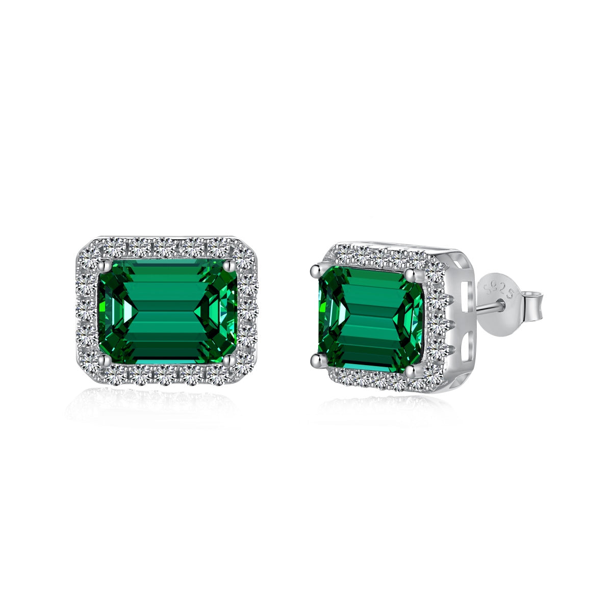 [Lumi Jewels]Luxurious Dainty Emerald Cut Banquet Earrings