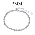 [Lumi Jewels]Ornate  Sparkling Round Cut Daily Bracelet