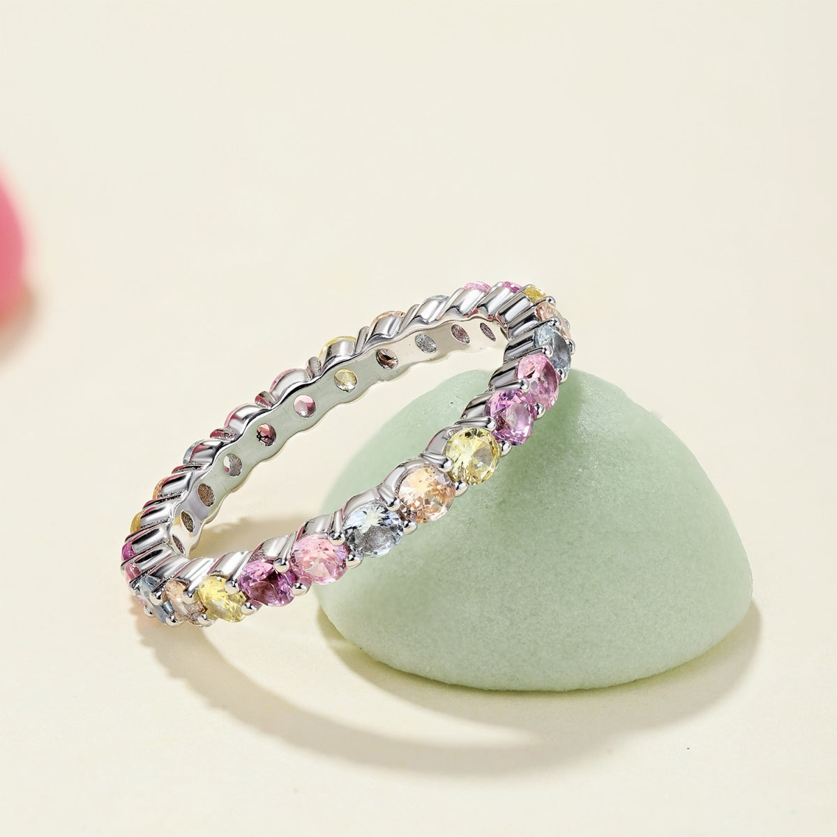 [Lumi Jewels]Dazzling Resplendent Round Cut Party Ring