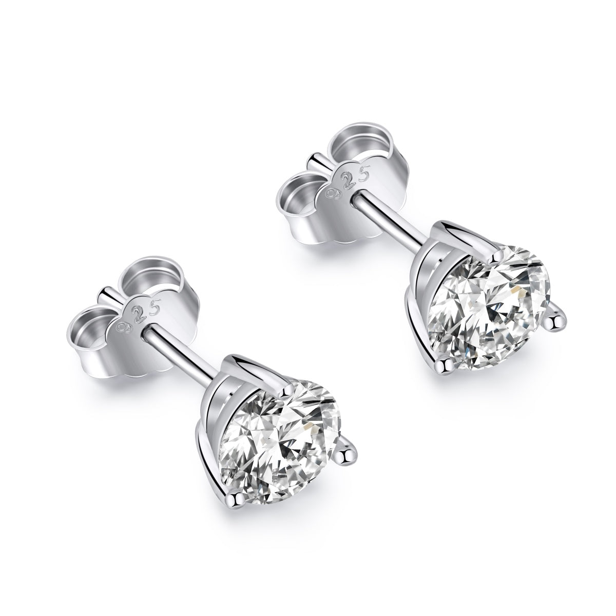 [Lumi Jewels]Dainty Round Shape Earrings