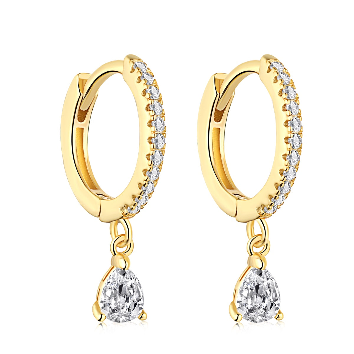 [Lumi Jewels]Luxurious Geometric Drop Earrings