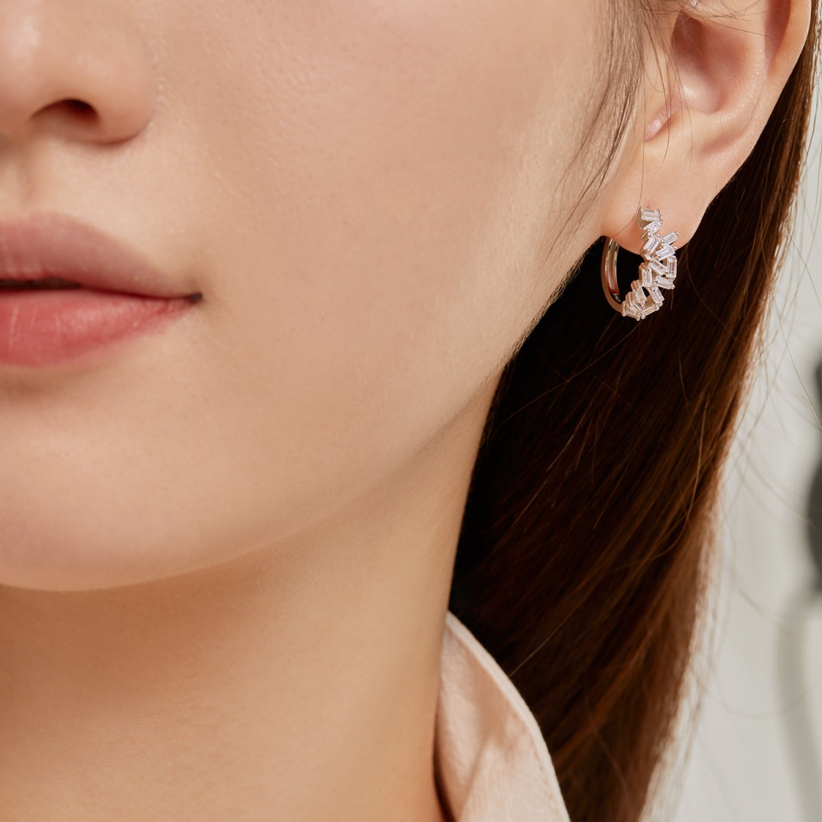 [Lumi Jewels]Dazzling Colorful Emerald Cut Daily Earrings