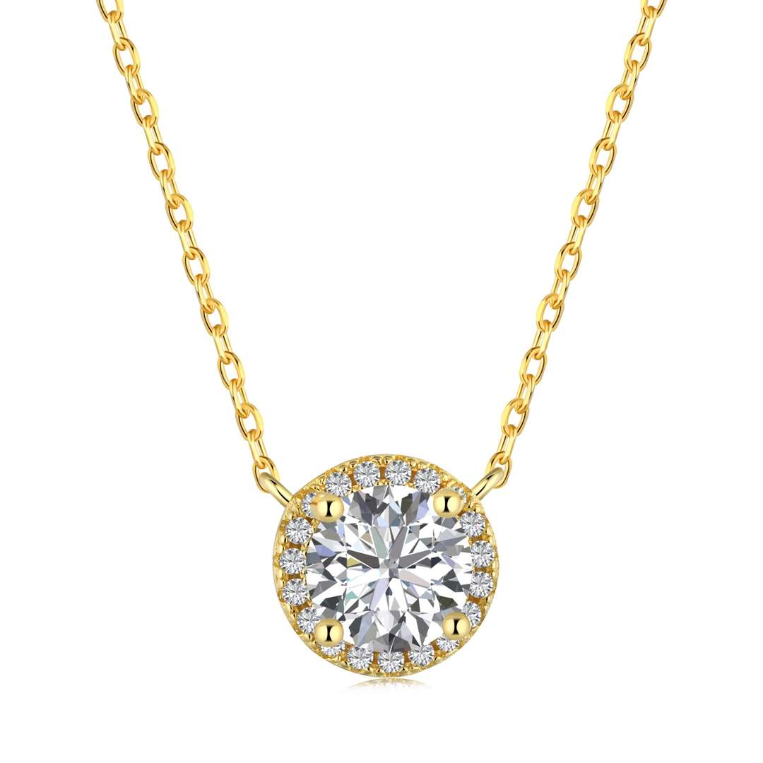 [Lumi Jewels]Luxurious Round Cut Necklace