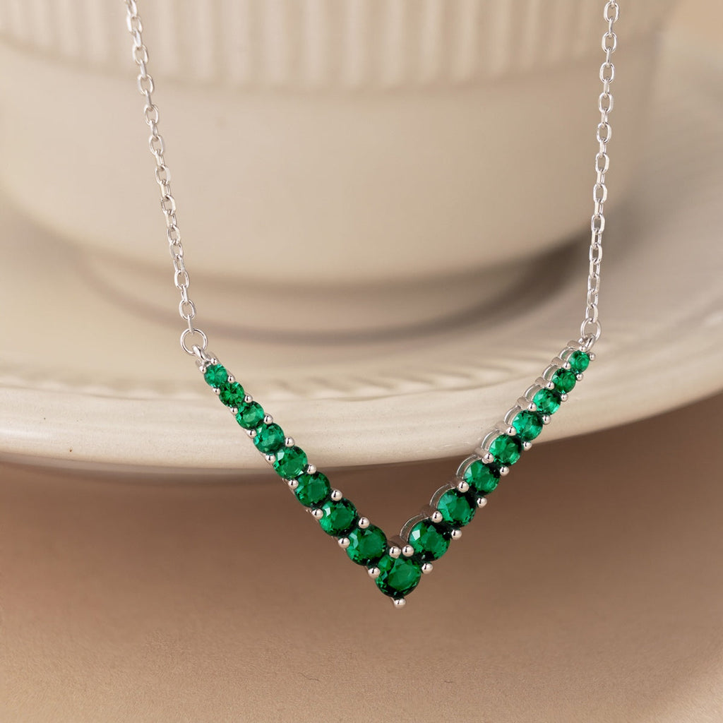 [Lumi Jewels]Ornate Round Cut Necklace