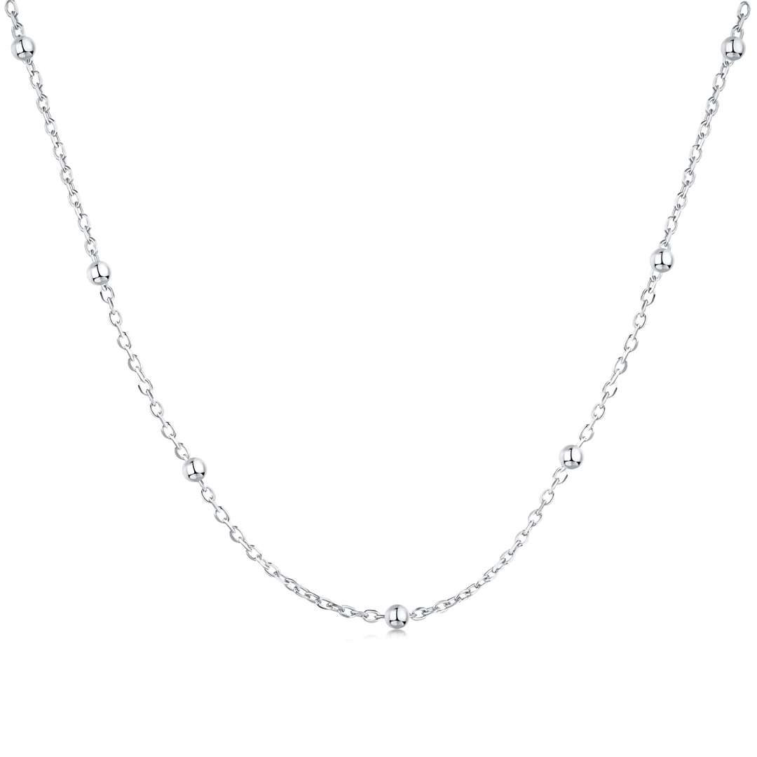 [Lumi Jewels]Small Bead Clavicle Chain Simple Necklace