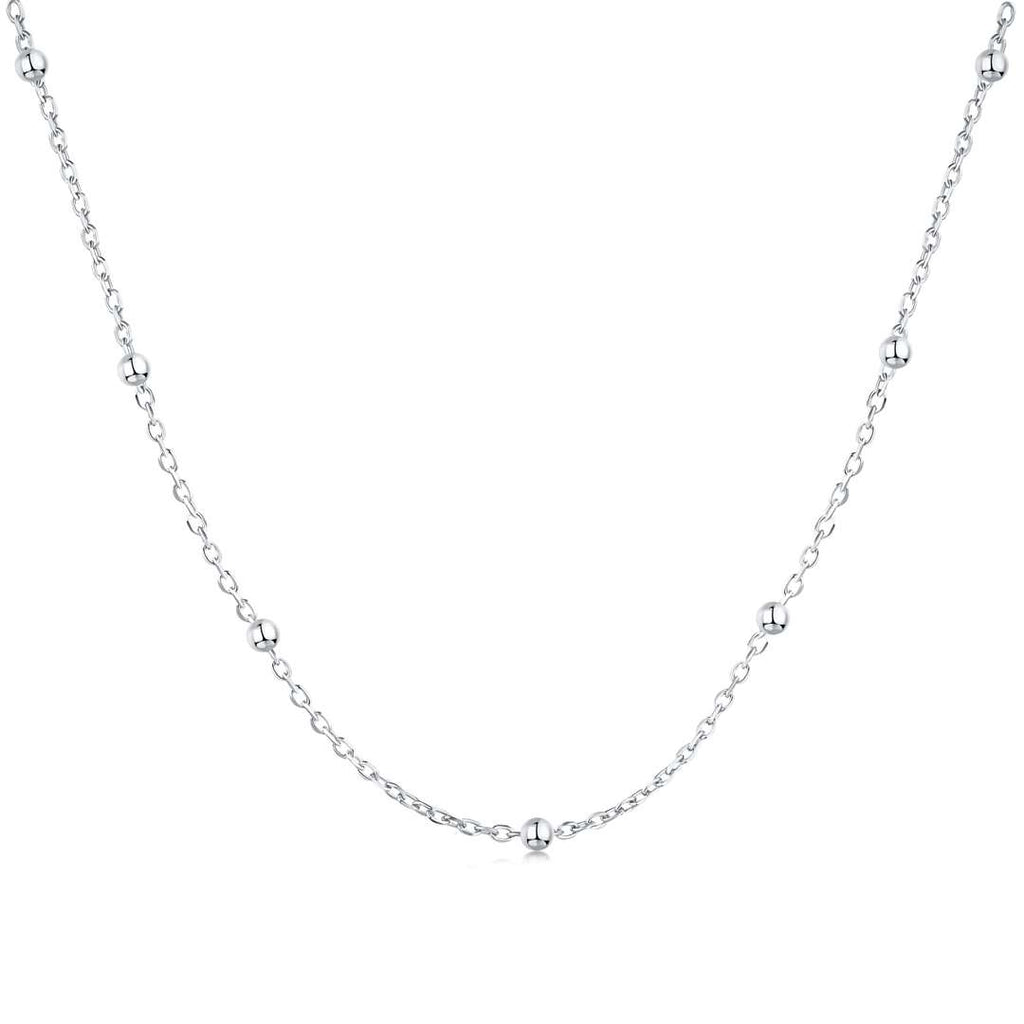 [Lumi Jewels]Small Bead Clavicle Chain Simple Necklace
