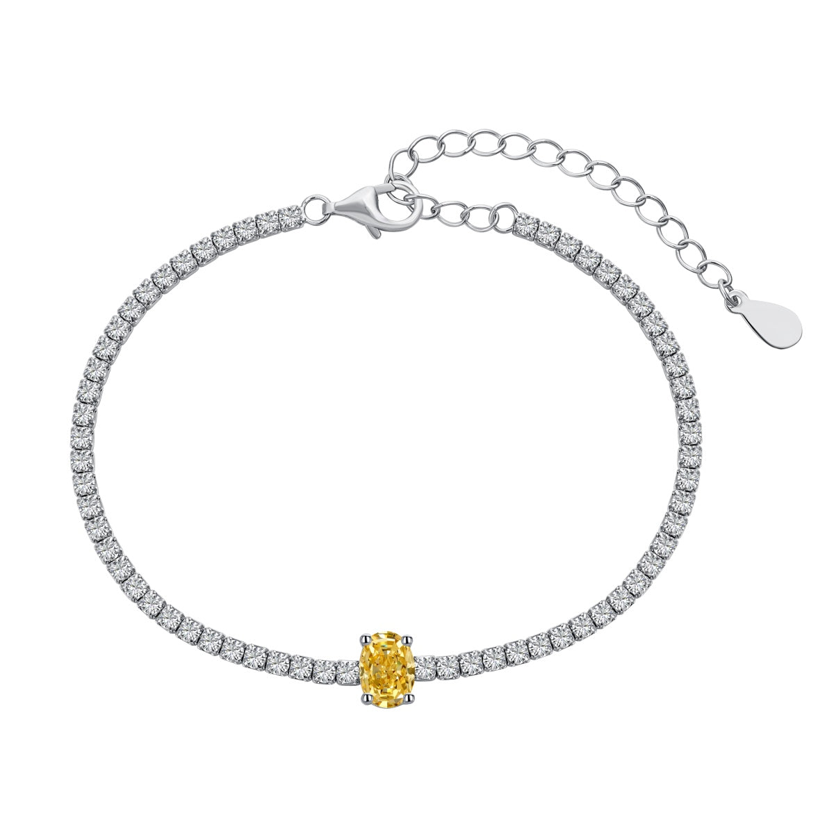 [Lumi Jewels]0.75 Carat Exquisite Oval Cut Daily Bracelet