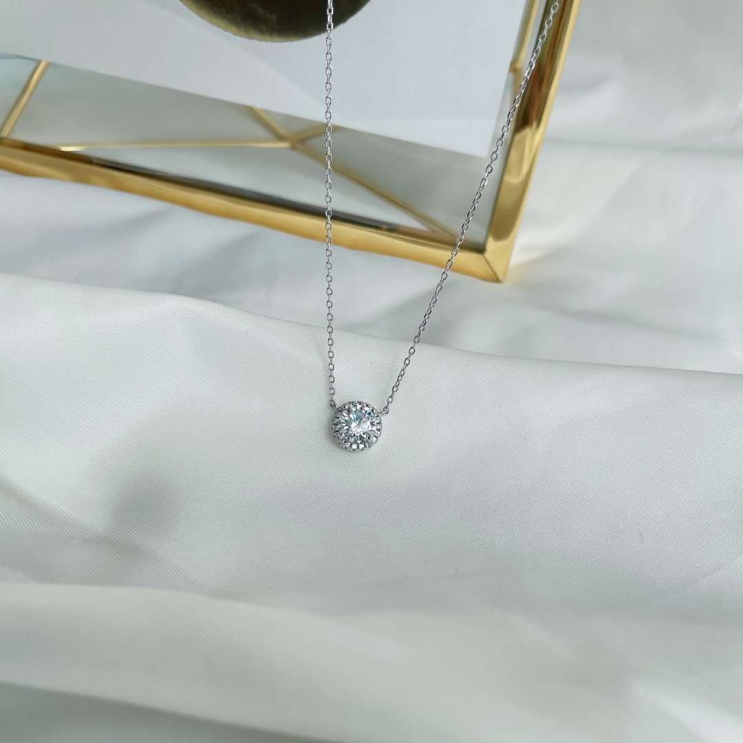 [Lumi Jewels]Luxurious Round Cut Necklace