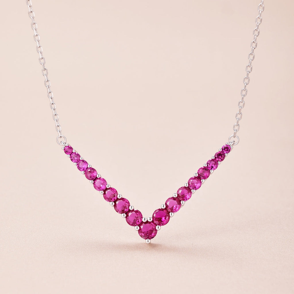 [Lumi Jewels]Ornate Round Cut Necklace