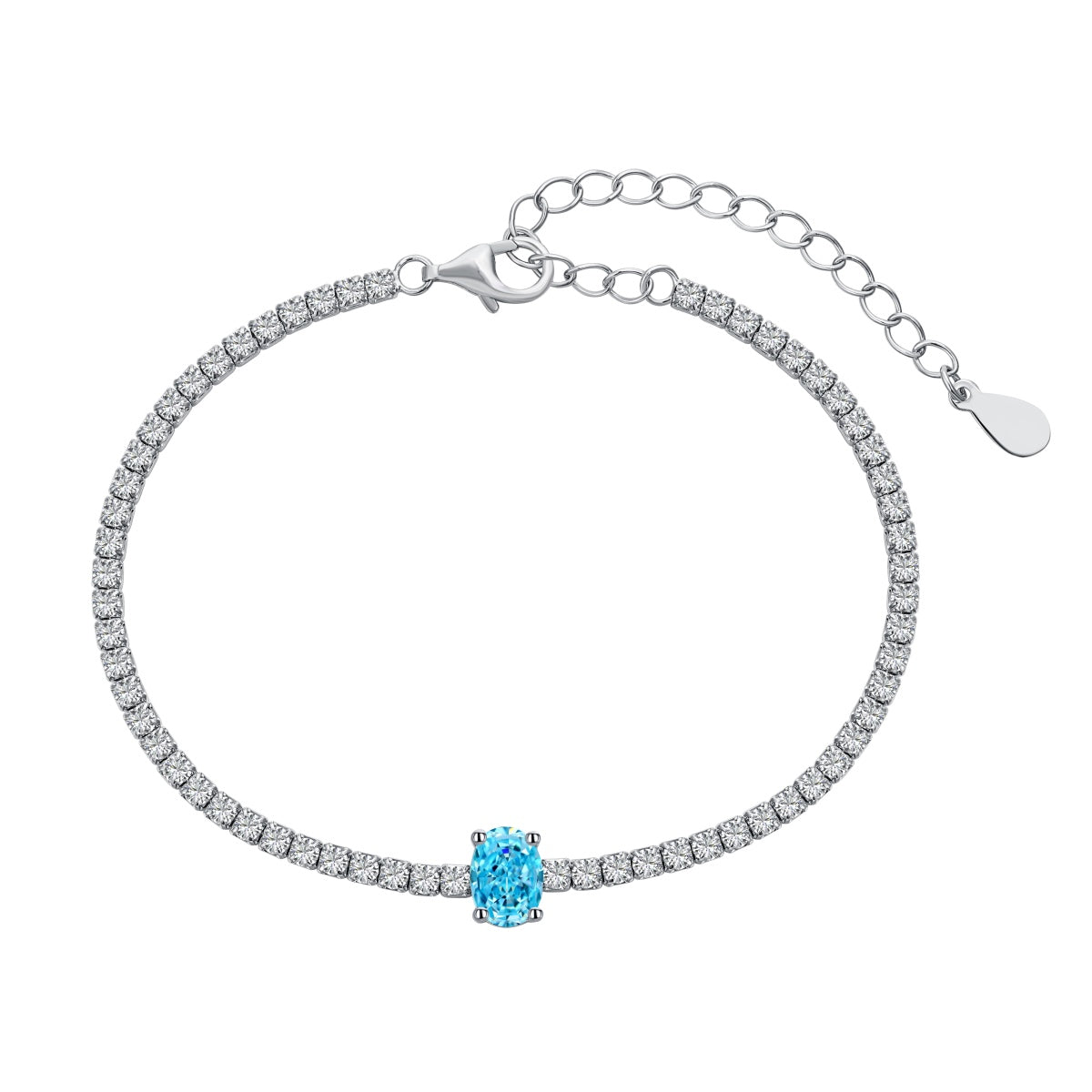 [Lumi Jewels]0.75 Carat Exquisite Oval Cut Daily Bracelet