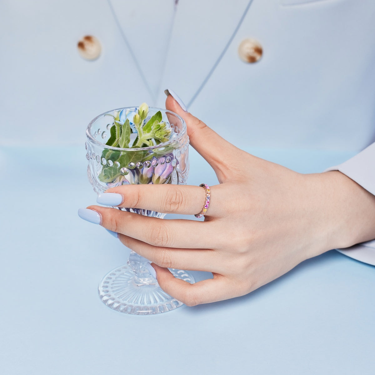 [Lumi Jewels]Dazzling Resplendent Round Cut Party Ring