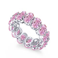 [Lumi Jewels]Dainty Elongated Cushion Cut Tennis Ring
