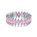 [Lumi Jewels]Gorgeous Marquise Cut Tennis Ring
