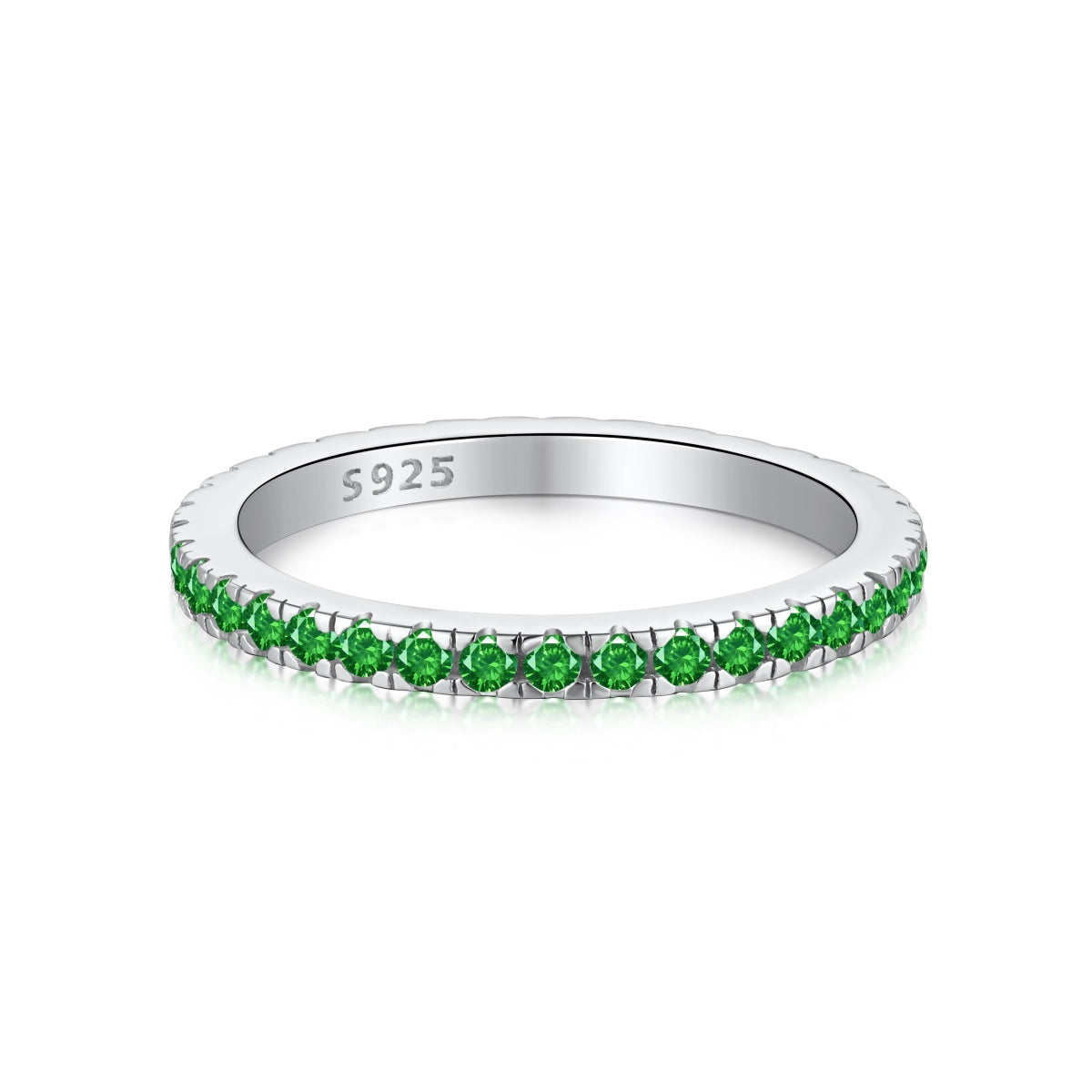 [Lumi Jewels]Delicate Sparkling Round Cut Daily Ring