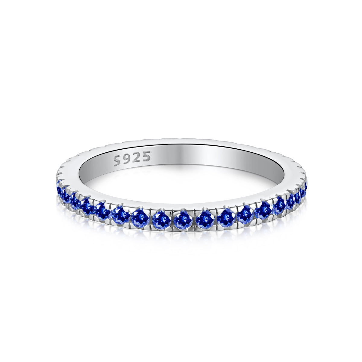 [Lumi Jewels]Delicate Sparkling Round Cut Daily Ring