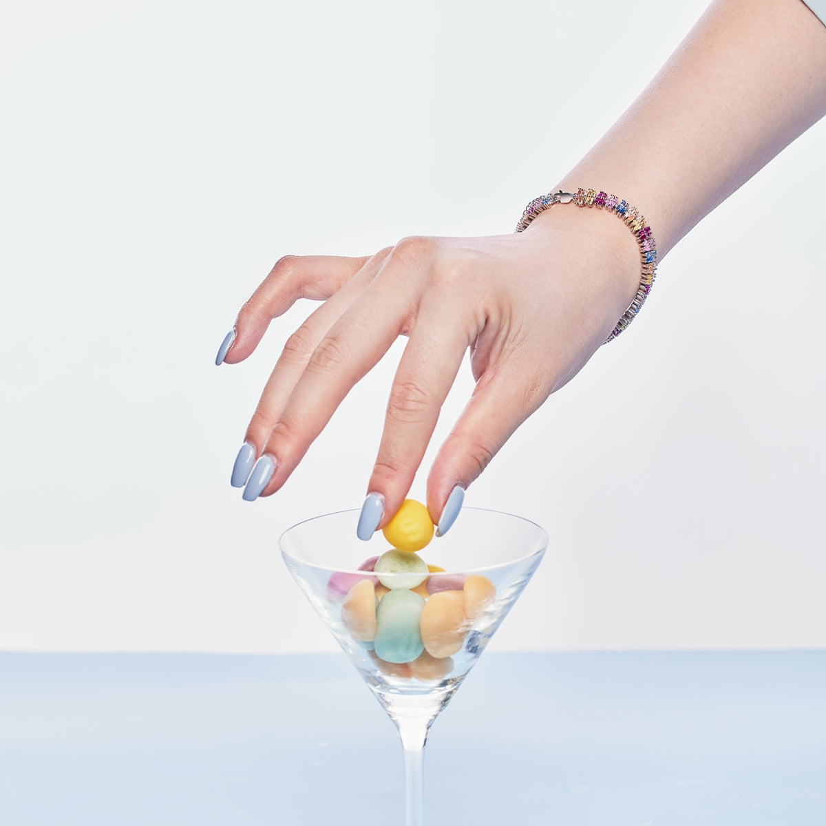 [Lumi Jewels]Sparkling Exquisite Multi Cut Party Bracelet