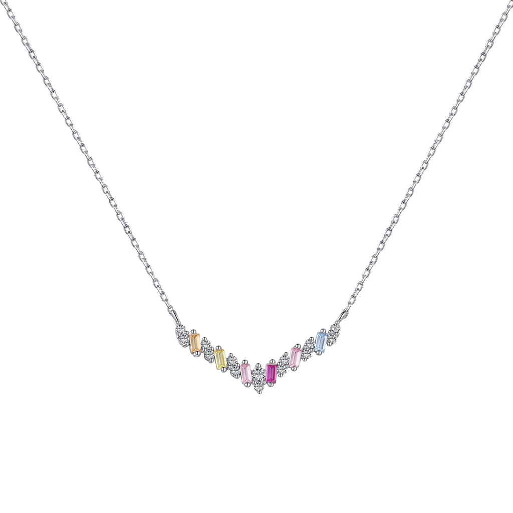 [Lumi Jewels]Dazzling Rainbow Necklace