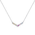[Lumi Jewels]Dazzling Rainbow Necklace
