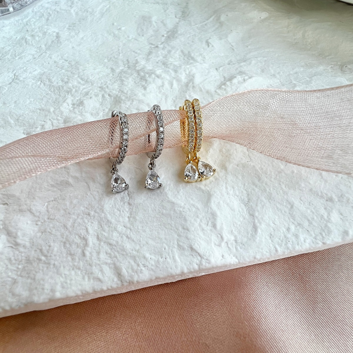 [Lumi Jewels]Luxurious Geometric Drop Earrings