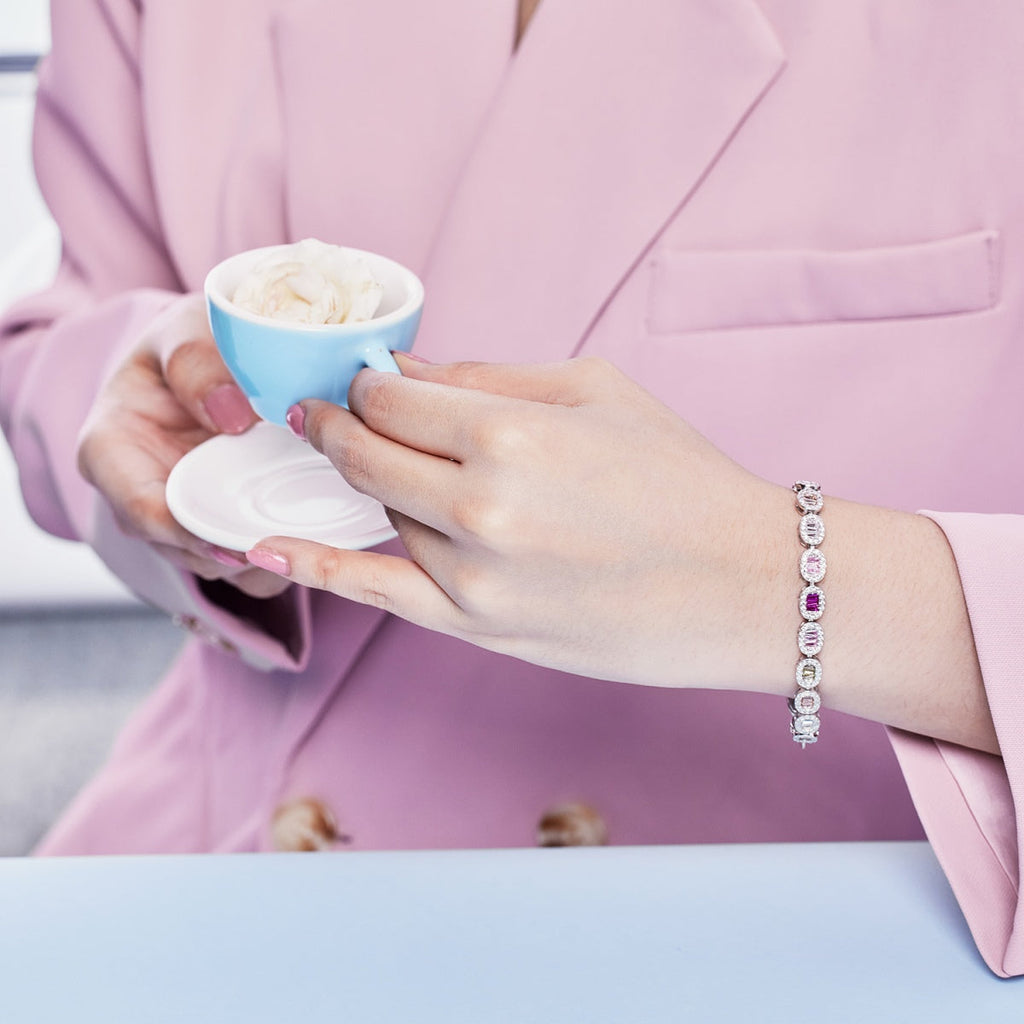 [Lumi Jewels]Exquisite Ornate Emerald Cut Daily Bracelet