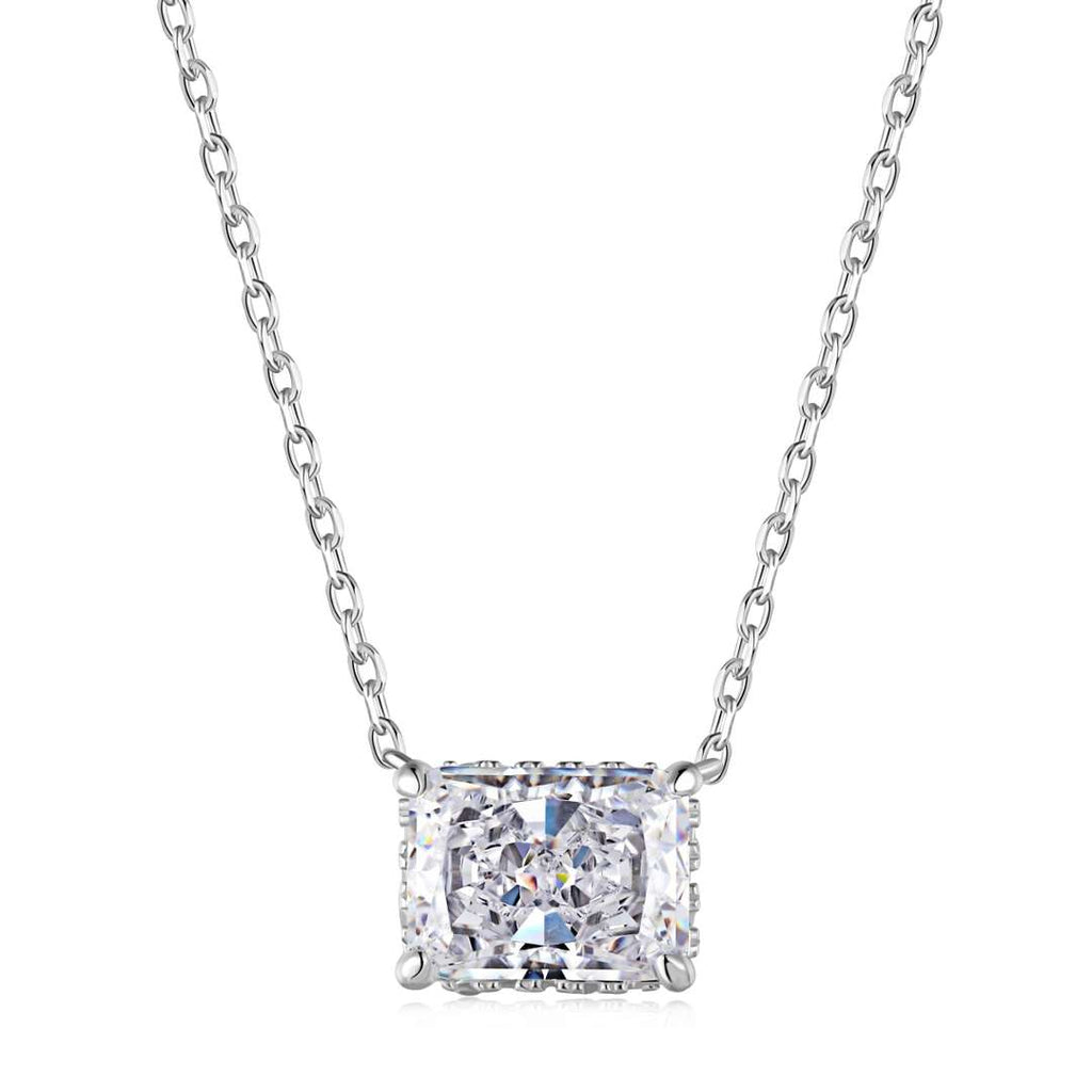 [Lumi Jewels]Luxurious Square Shape Colorful Necalack