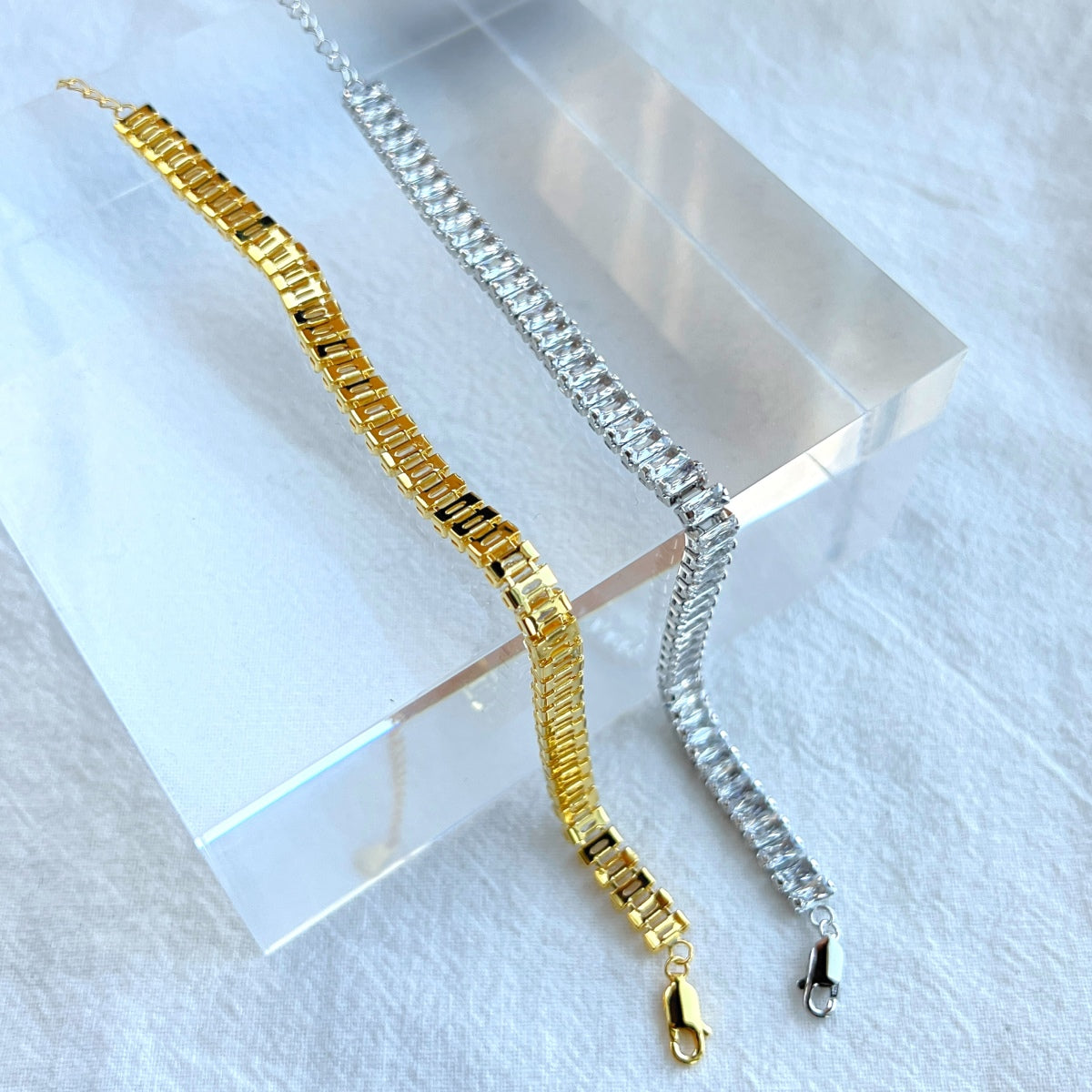 [Lumi Jewels]Exquisite Emerald Cut Daily Bracelet
