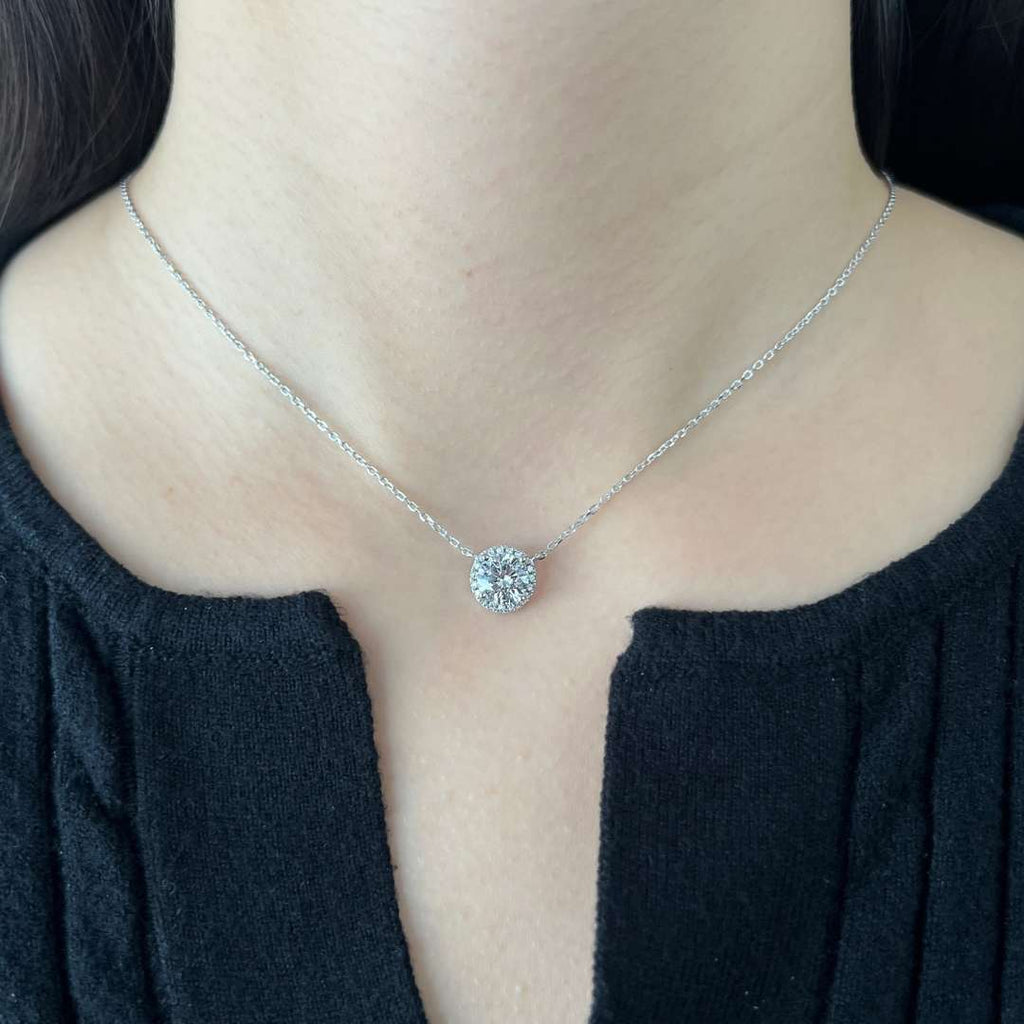 [Lumi Jewels]Luxurious Round Cut Necklace