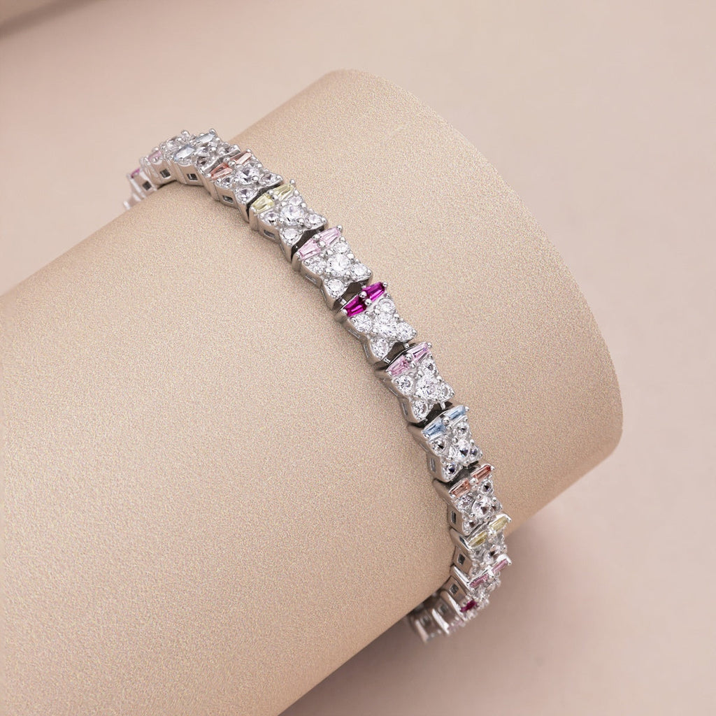 [Lumi Jewels]Unique Colorful Flower Shape Daily Bracelet