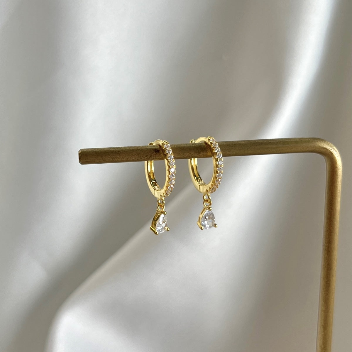 [Lumi Jewels]Luxurious Geometric Drop Earrings