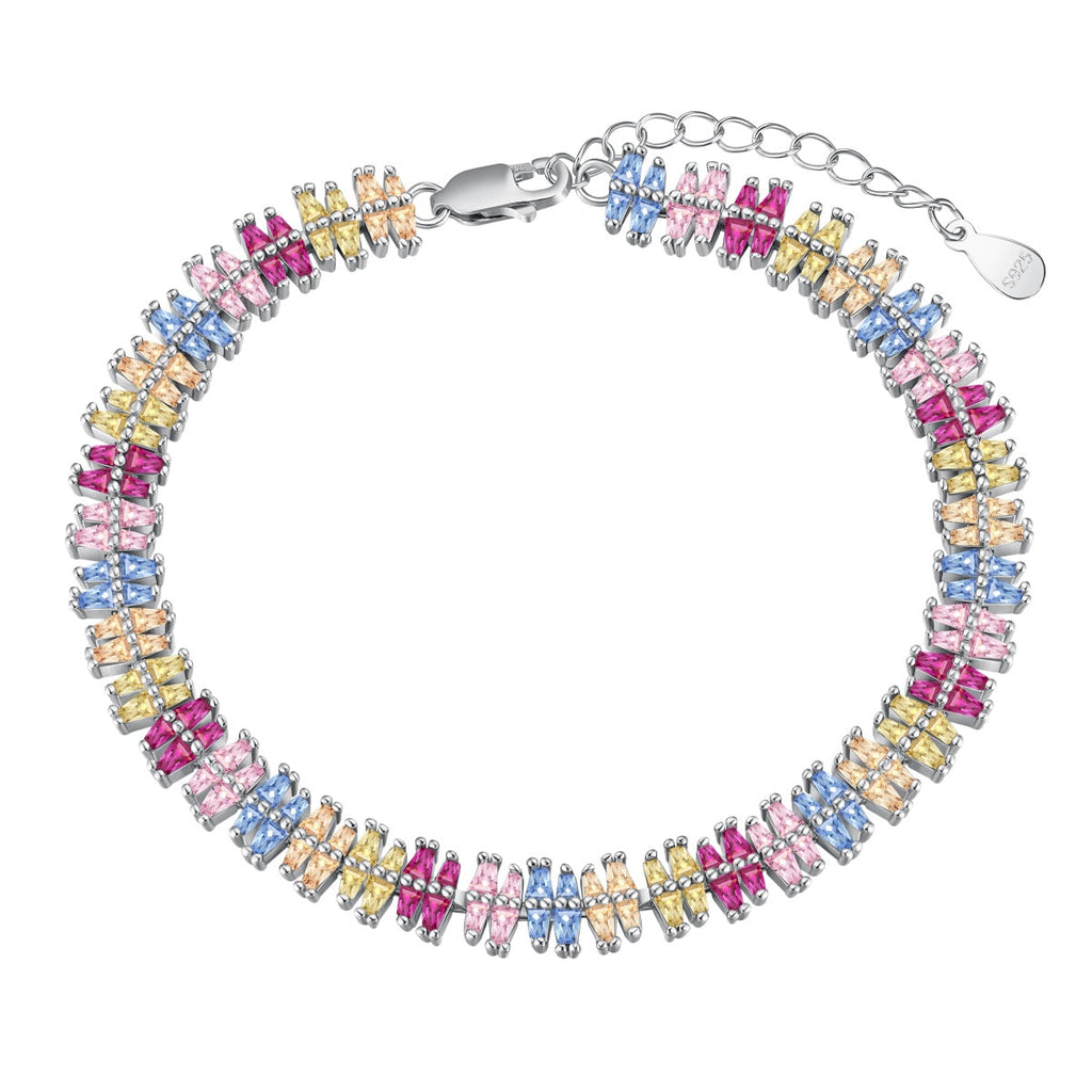 [Lumi Jewels]Sparkling Exquisite Multi Cut Party Bracelet