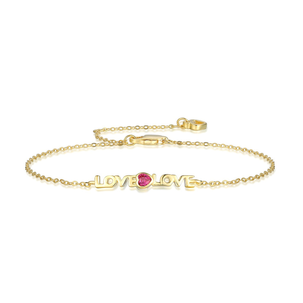 [Lumi Jewels]Romantic Heart Shape Lover Bracelet