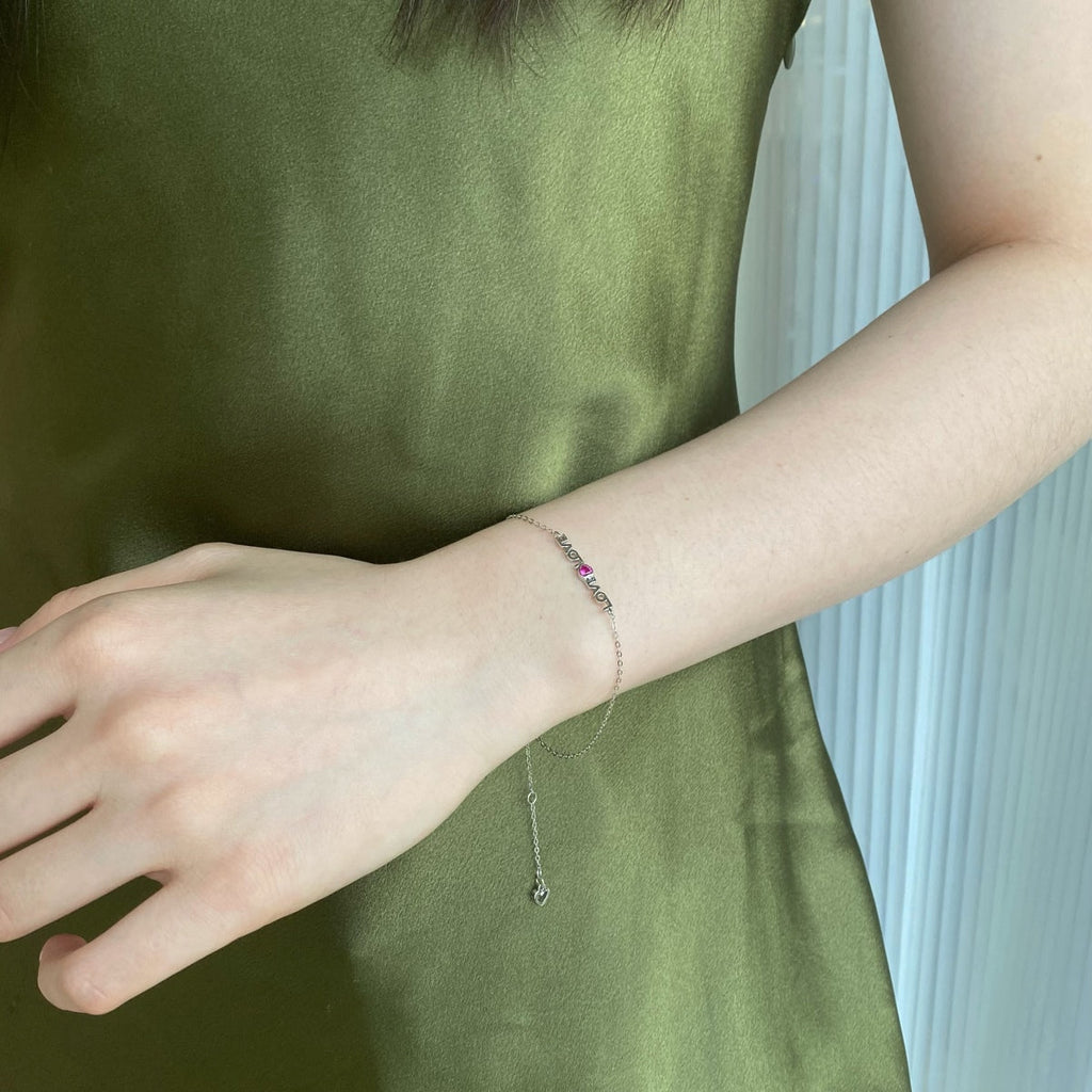 [Lumi Jewels]Romantic Heart Shape Lover Bracelet