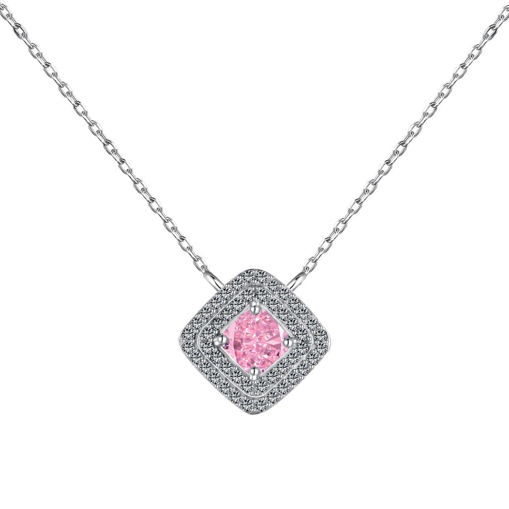 [Lumi Jewels]Sparkling Asscher Cut Necklace