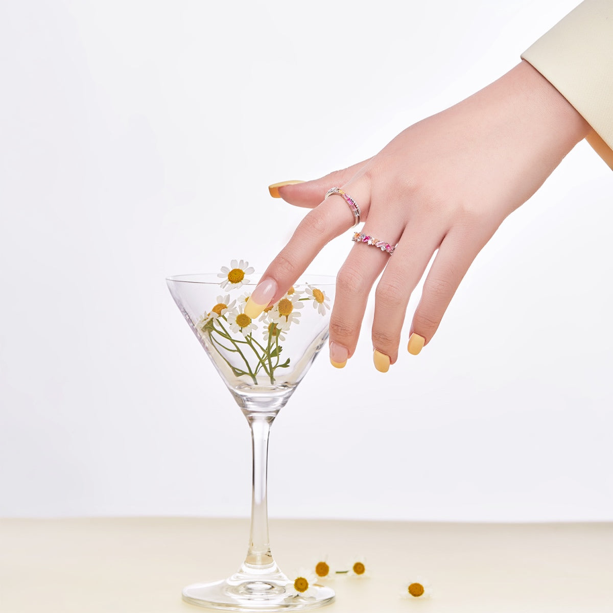 [Lumi Jewels]Energetic Elegant Radiant Cut Party Ring