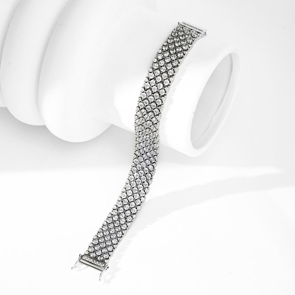 [Lumi Jewels]Ornate Elegant Round Cut Party Bracelet