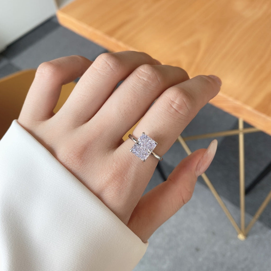 [Lumi Jewels]4.0 Carat Ornate Enchanting Radiand Cut Banquet Ring