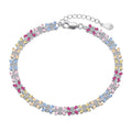 [Lumi Jewels]Radiant Colorful Emerald Cut Party Bracelet