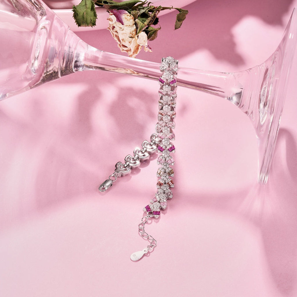 [Lumi Jewels]Dainty Exquisite Flower Shape Daily Bracelet