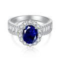 [Lumi Jewels]1.5 Carat Dazzling Charming Oval Cut Banquet Ring